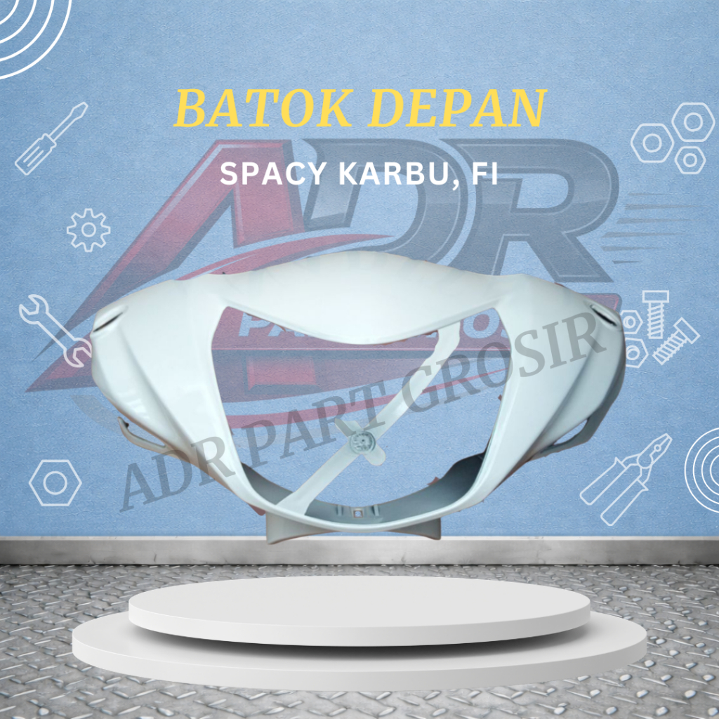 Batok Depan Spacy Karbu Spacy Fi Batok Lampu Depan Batok Depan Spacy Putih Narita