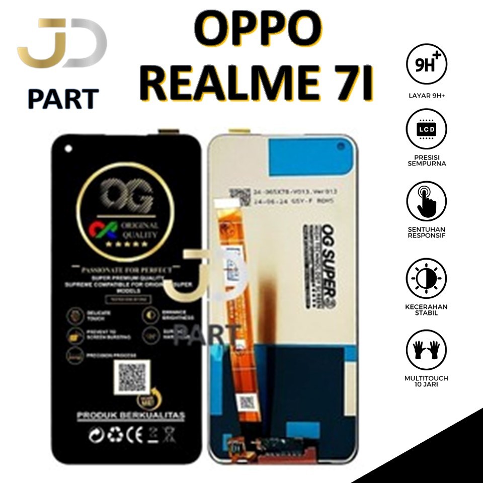 LCD TOUCHSCREEN REALME 7I ORIGINAL 100% FULLSET