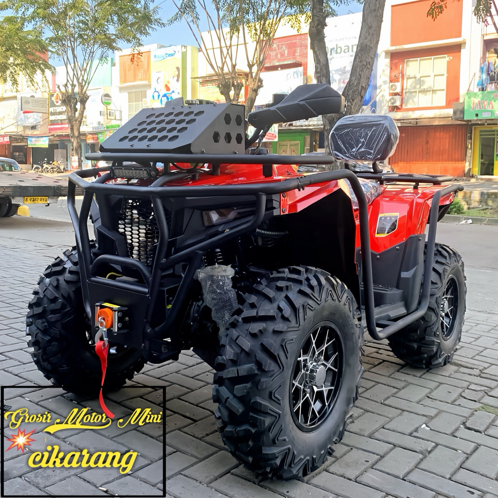 ATV SUMAHO 450CC 4x4 MATIC GARDAN DEPAN BELAKANG BAN RING 12 MESIN 4TAK