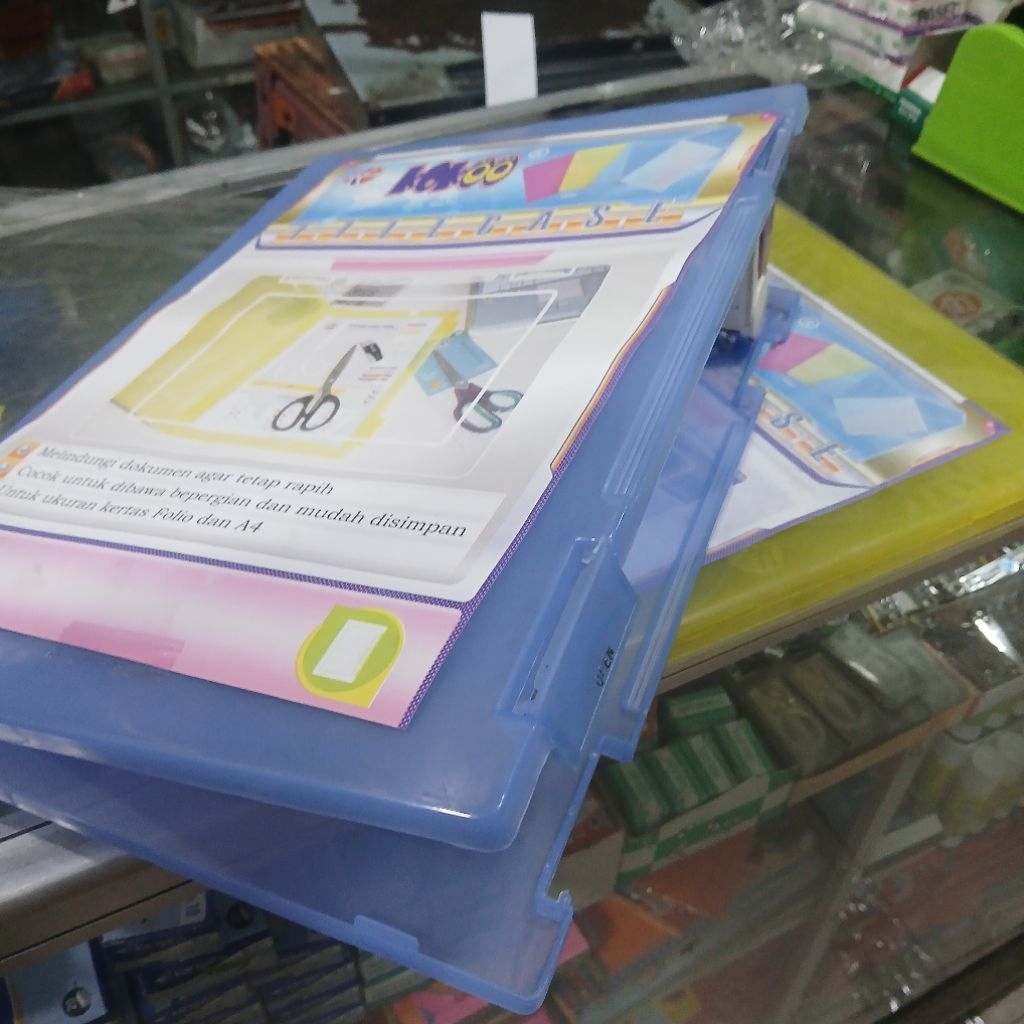 FILE CASE KOKOO  map file/clear holder favorit anak sekolah & kantor,  Tebel, anti sobek, motif lucu