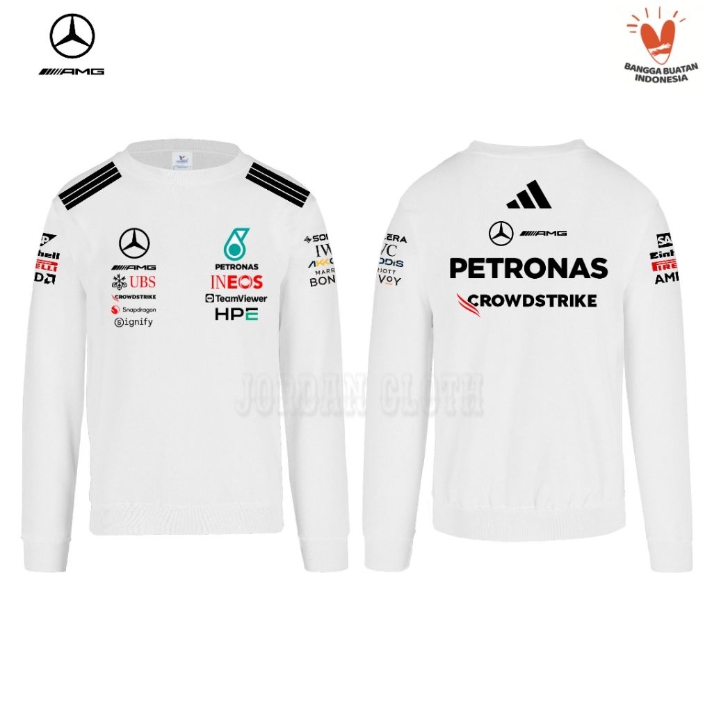 Sweater Jaket Hoodie Mercedes AMG Petro Nas 2026 Formula One F1