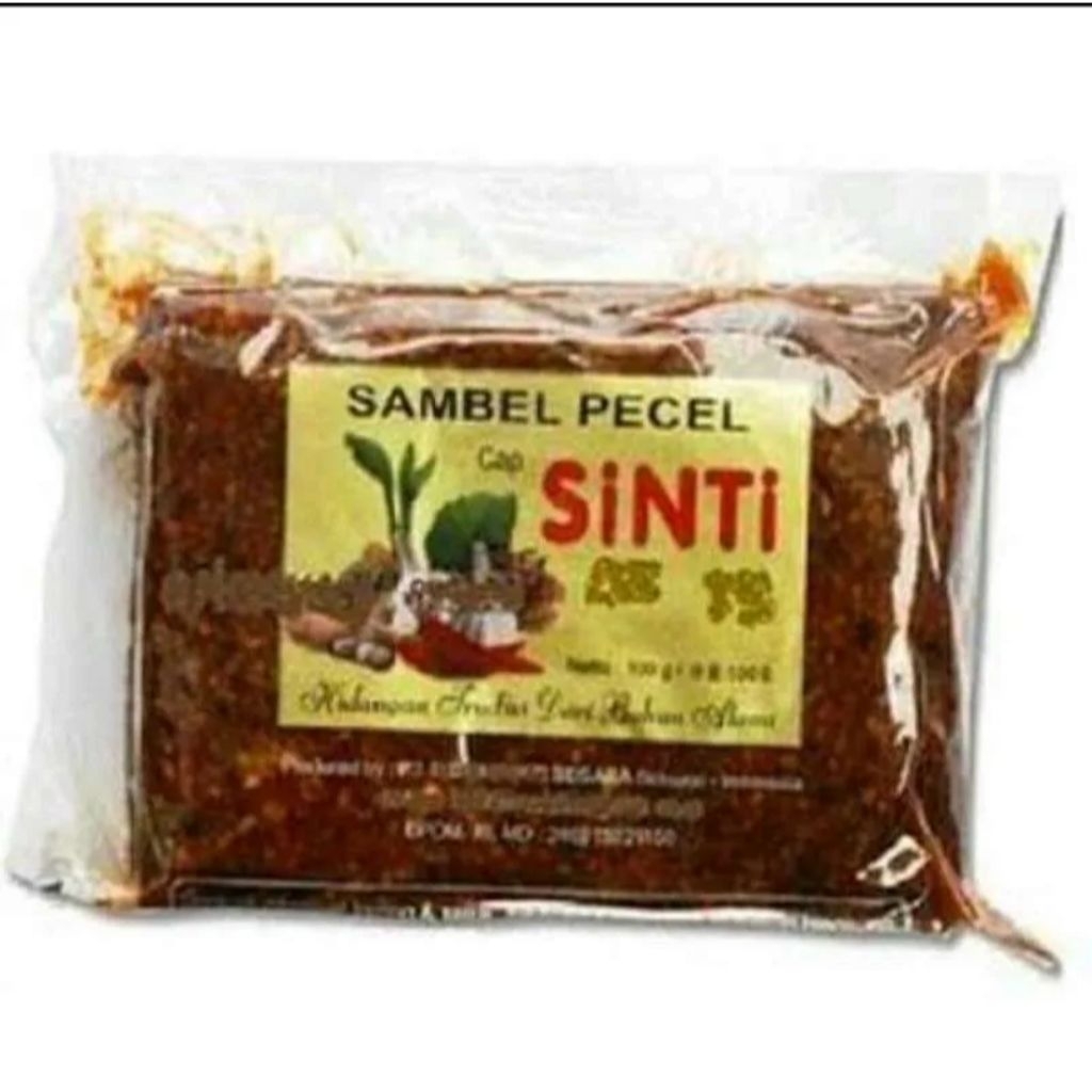 Sinti Sambel Pecel / Bumbu Pecel Sinti