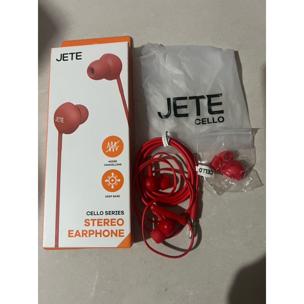 Stereo Earphone JETE Cello Series
