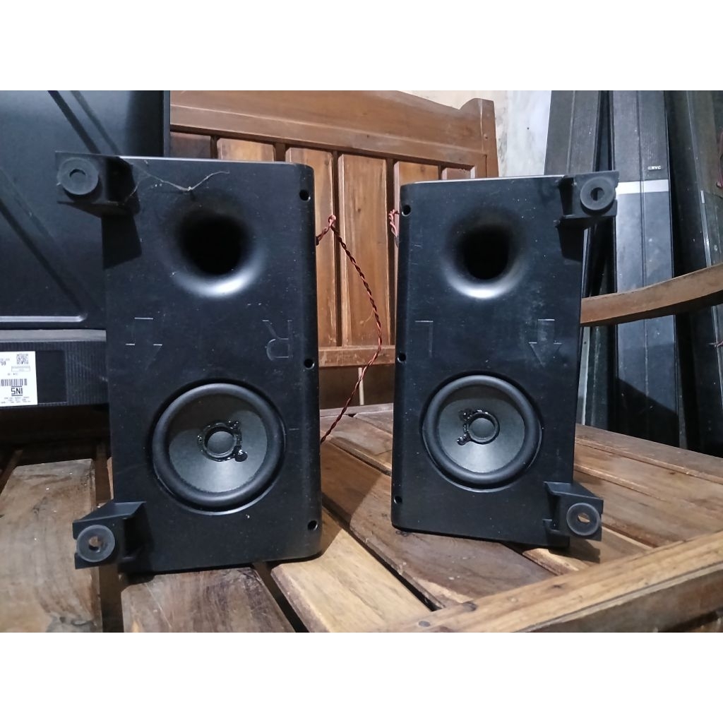 speaker 3 inch + box bekas polytron