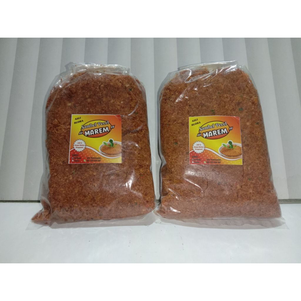 Bumbu Sambel Pecel Asli Blora 1 Kg/Sambal Pecel 1 Kg Enak
