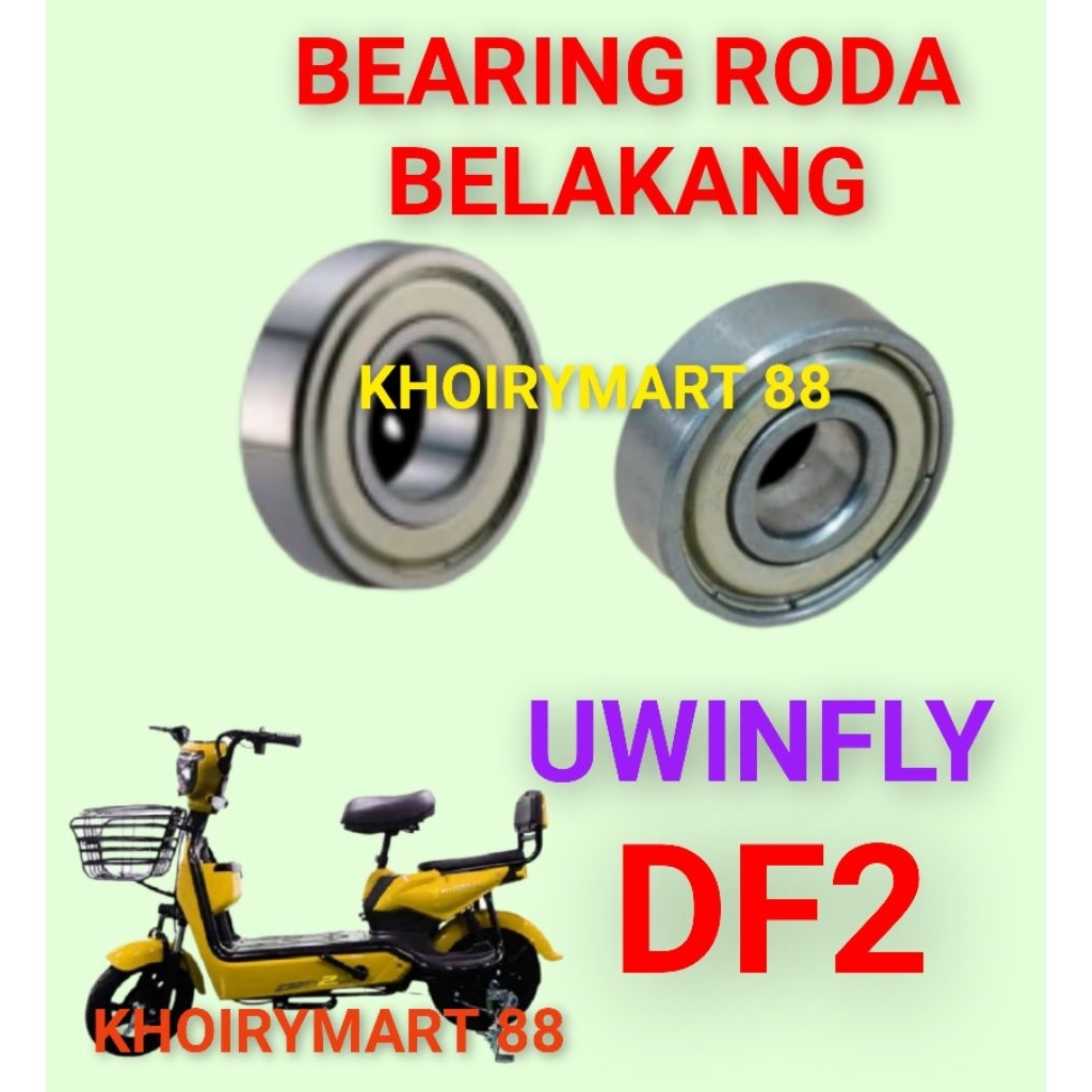 bearing roda belakang uwinfly df2 laker klahar roda dinamo belakang uwinfly df2