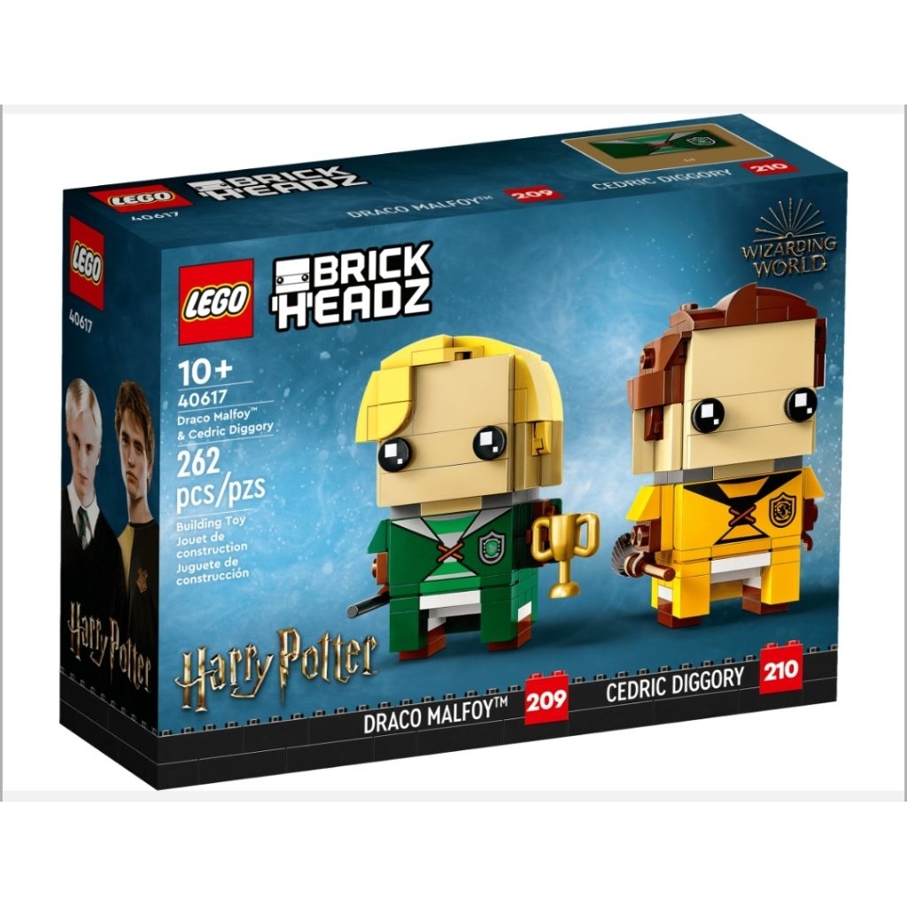 Lego Brickheadz 40617 Draco Malfoy & Cedric Diggory