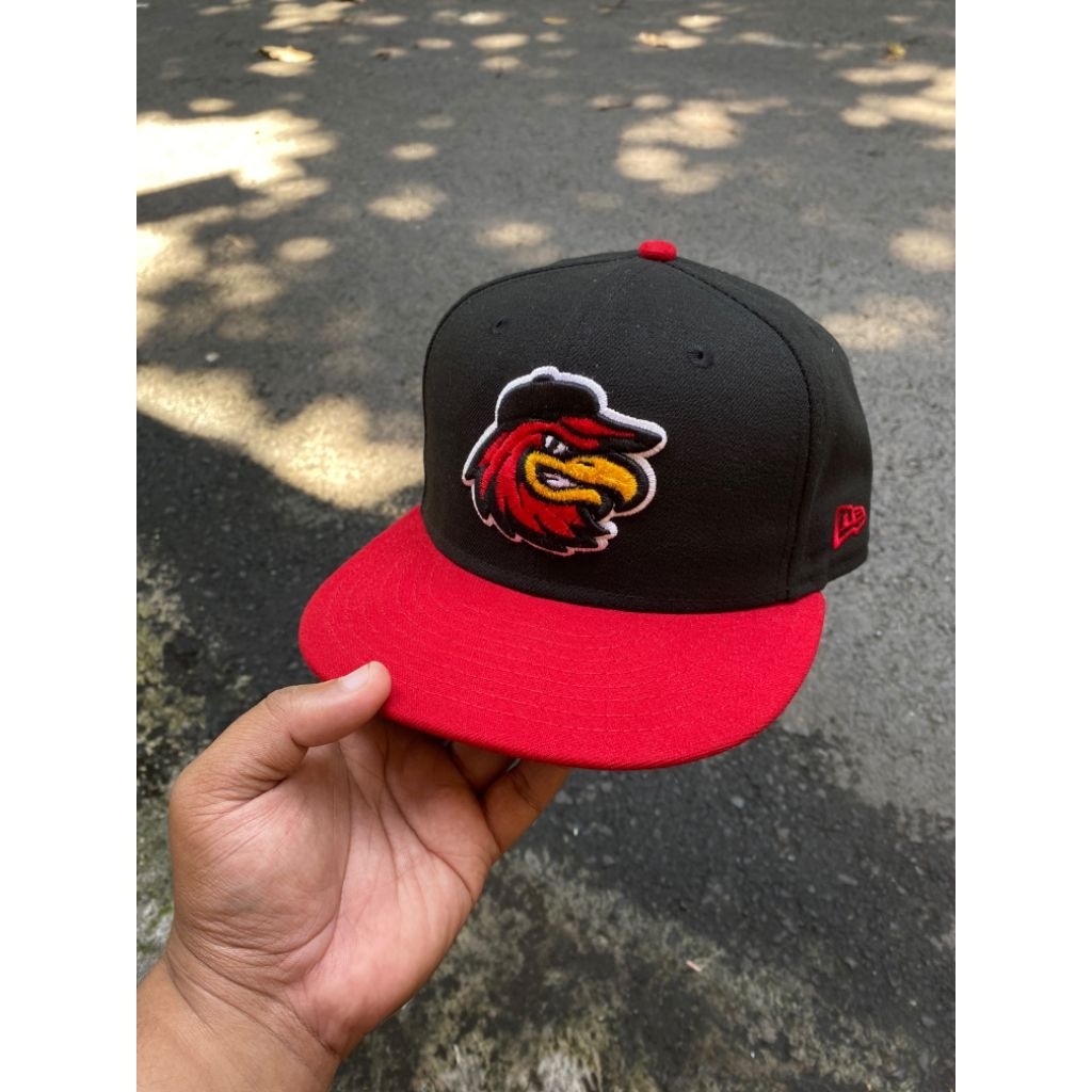 Topi Second Branded Original New Era Snapback Rooster mascot