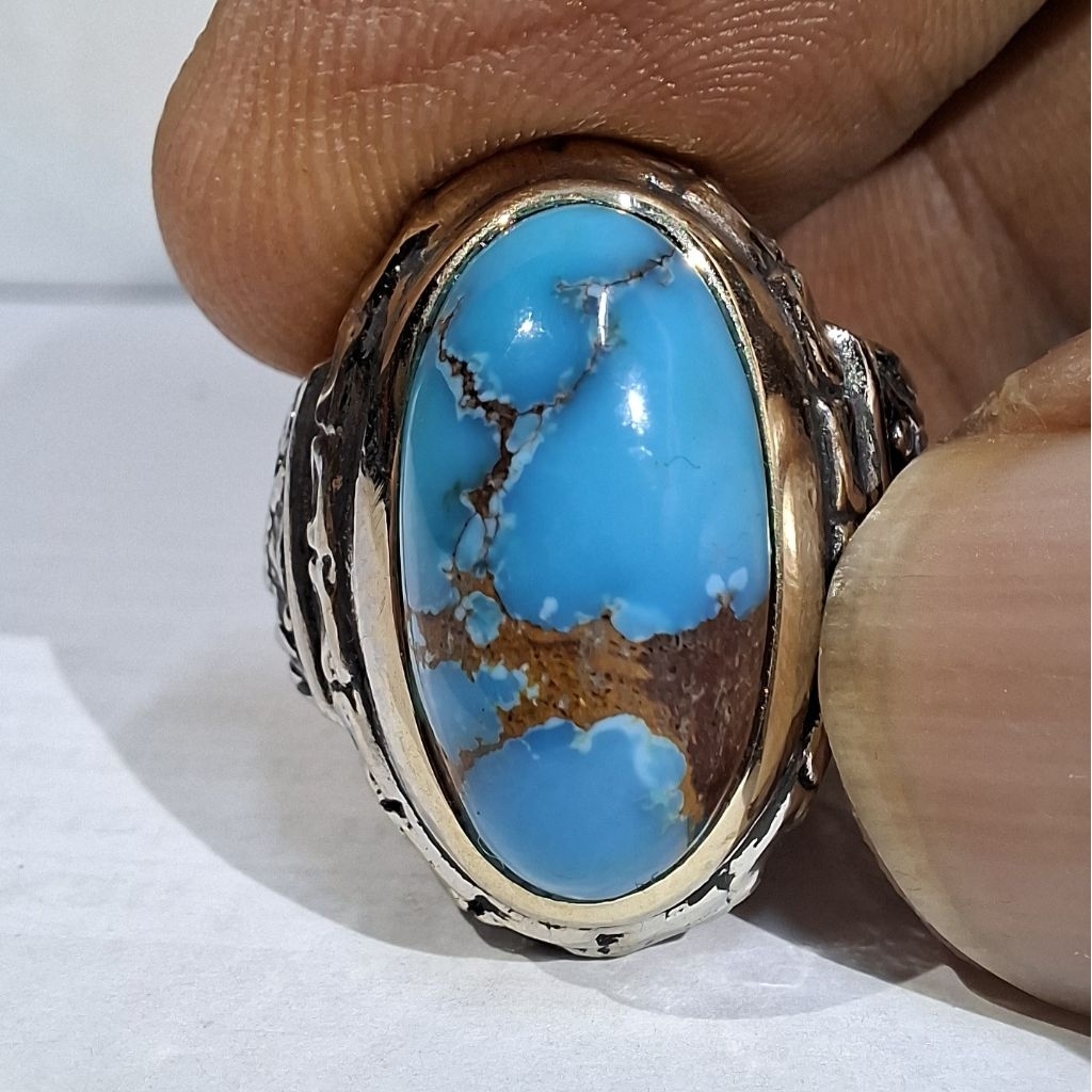 PIRUS MESIR BIRU GRADASI EST DIM 18x10x8 RING 8