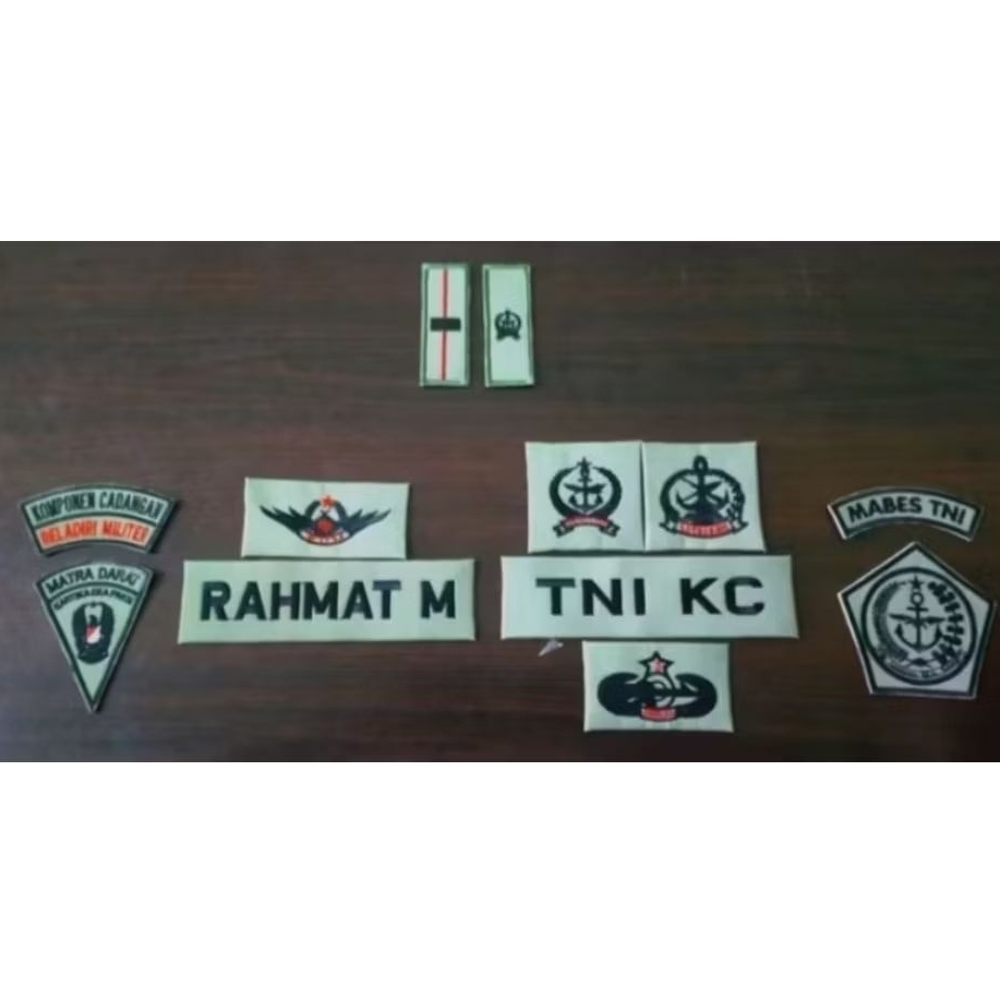 SET PAPAN NAMA PDL TNI KC