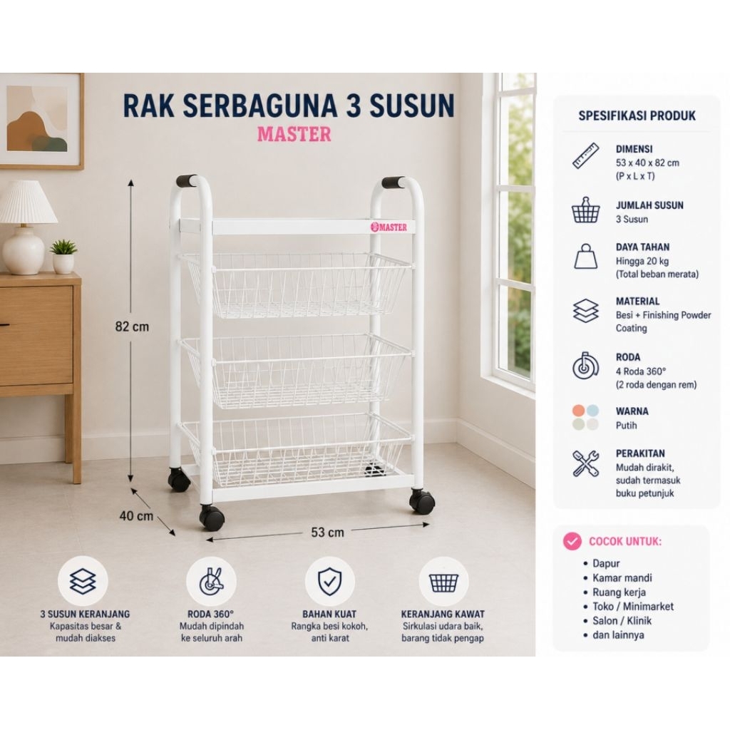 Rak - Rak Master - Rak Serbaguna - R013