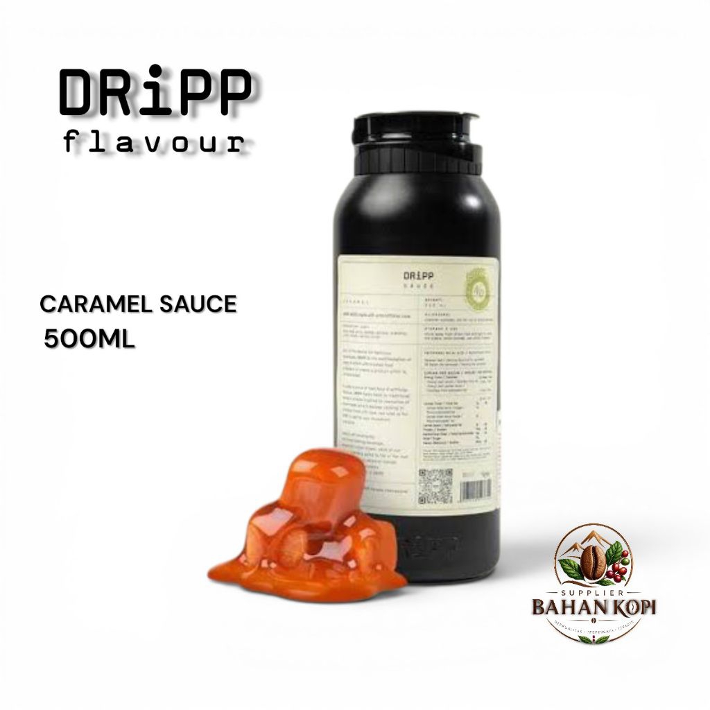 Dripp Caramel sauce 500ml - Sauce caramel -sauce Topping caramel