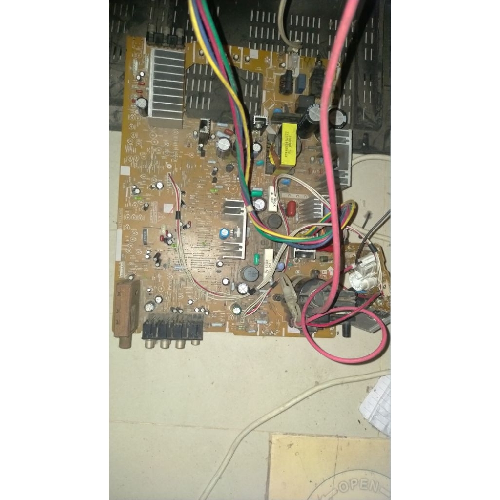 mesin board tv tabung sharp alexander II slim 29dxs288mr 43inch original