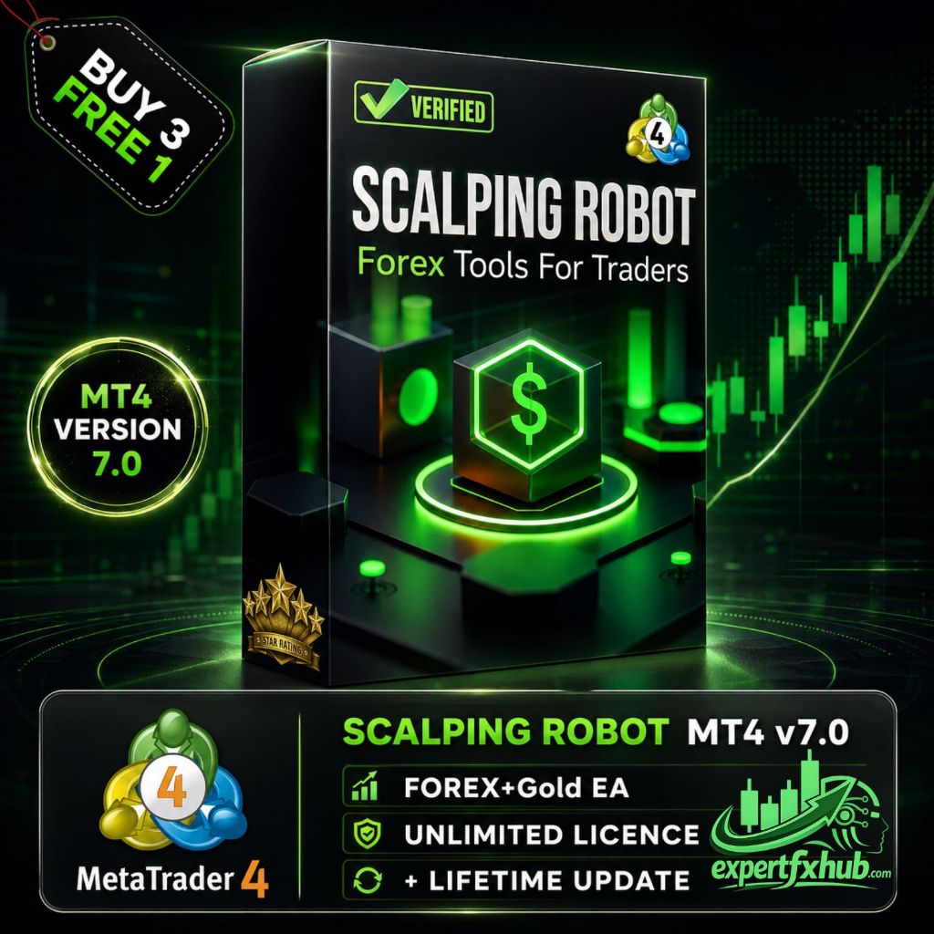 v7.0 Scalping Robot EA Metatrader 4 Expert Advisor, scalping trading bot unlimited licence and free 