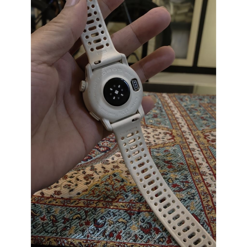 snartwatch coros pace 3 white second mulus noemal