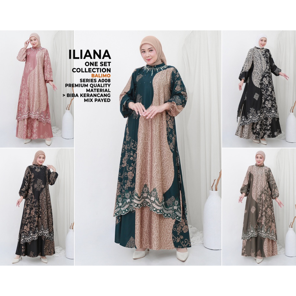 ONE SET ILIANA MEWAH BY BALIMO ORI