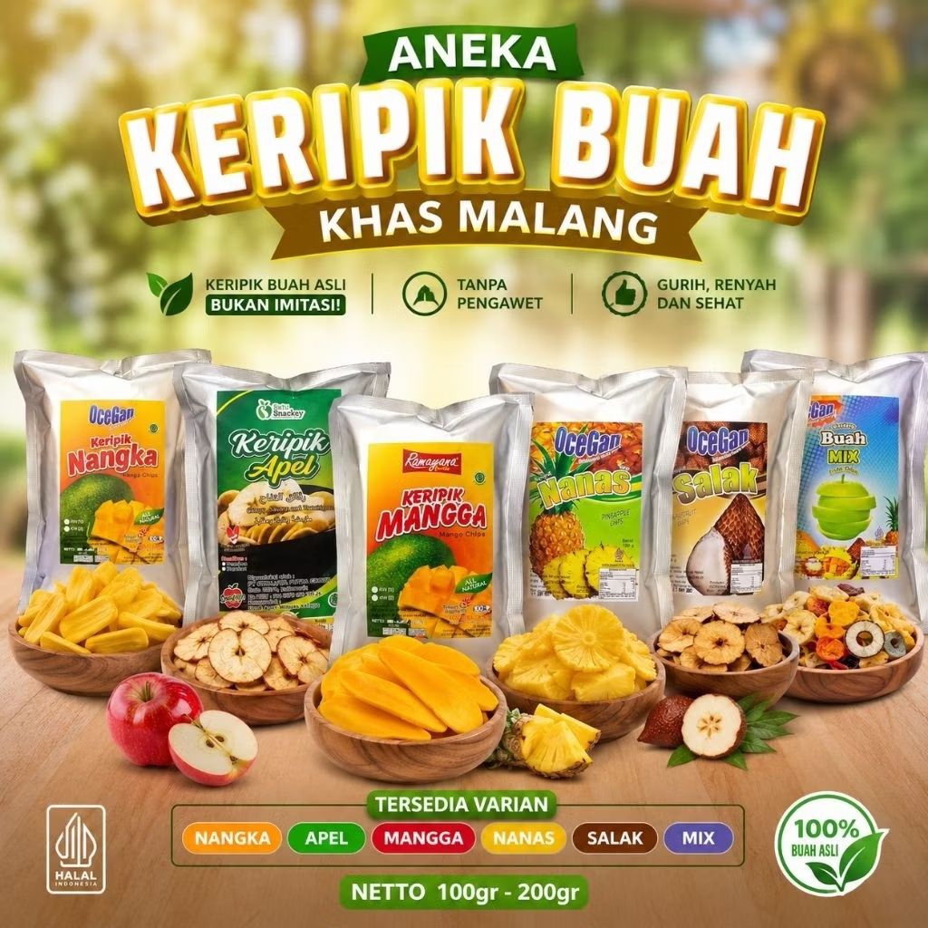 Keripik Buah Khas Malang