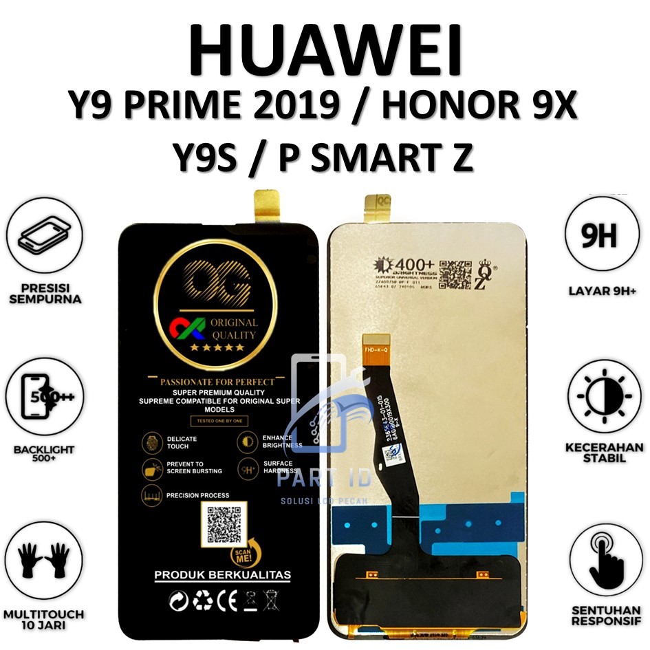 LCD TOUCHSCREEN HUAWEI Y9 PRIME 2019 / HONOR 9X / Y9S / P SMART Z ORIGINAL
