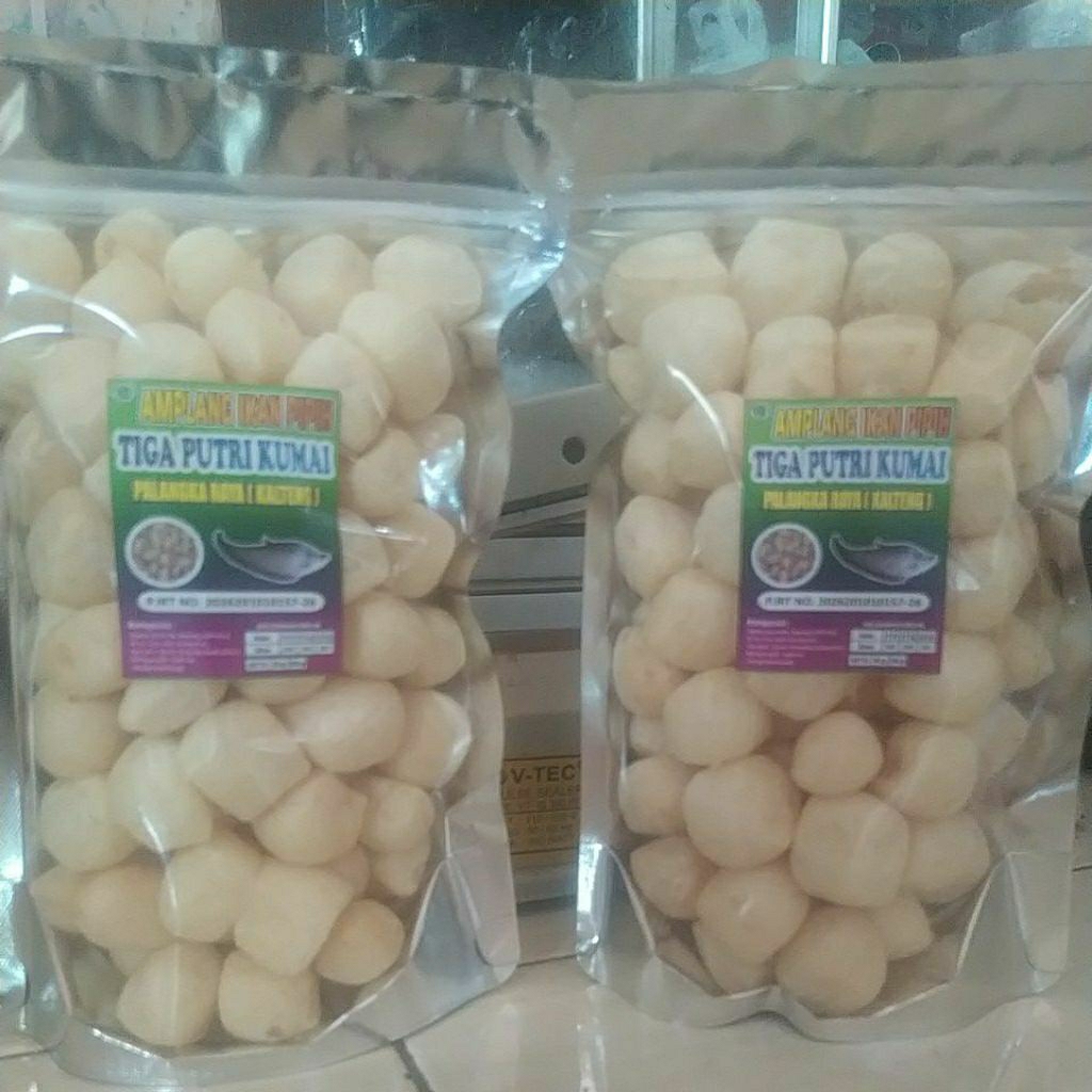 amplang ikan pipih(belida)