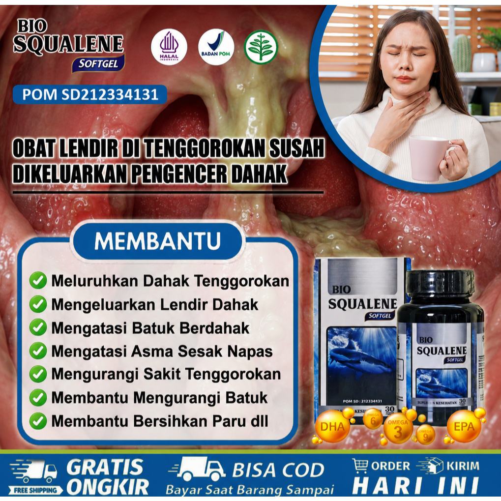 Obat Lendir Di Tenggorokan Susah Dikeluarkan, Pengencer Dahak/Lendir Susah Keluar, Mengencerkan Daha