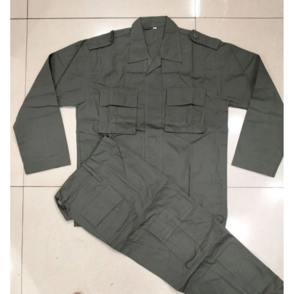 BAJU PDL HIJAU BRIMOB