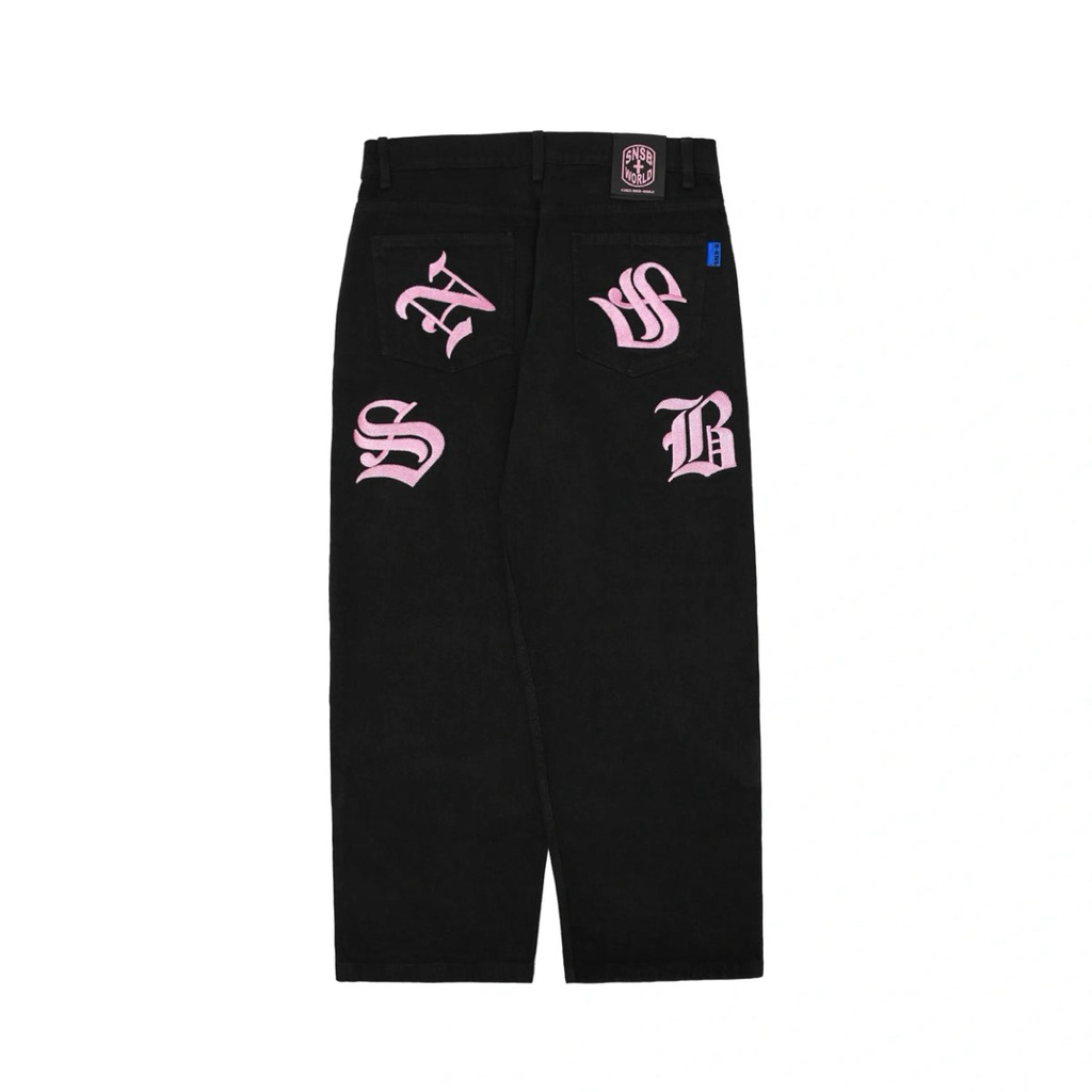 SNSB WORLD - PIPPER BLACK PANTS