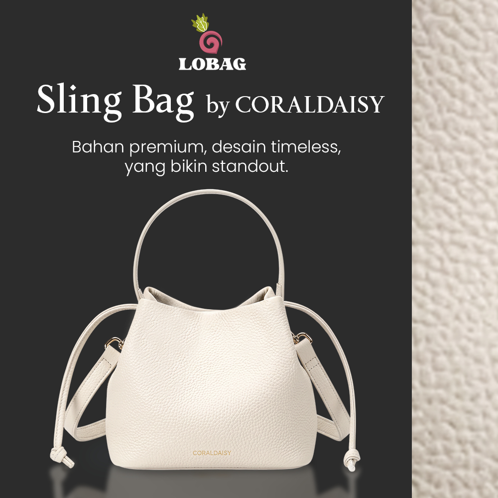 Lobag Tas Wanita Coral Daisy CL4113180202 Tas Selempang Wanita Tas bahu wanita 2026