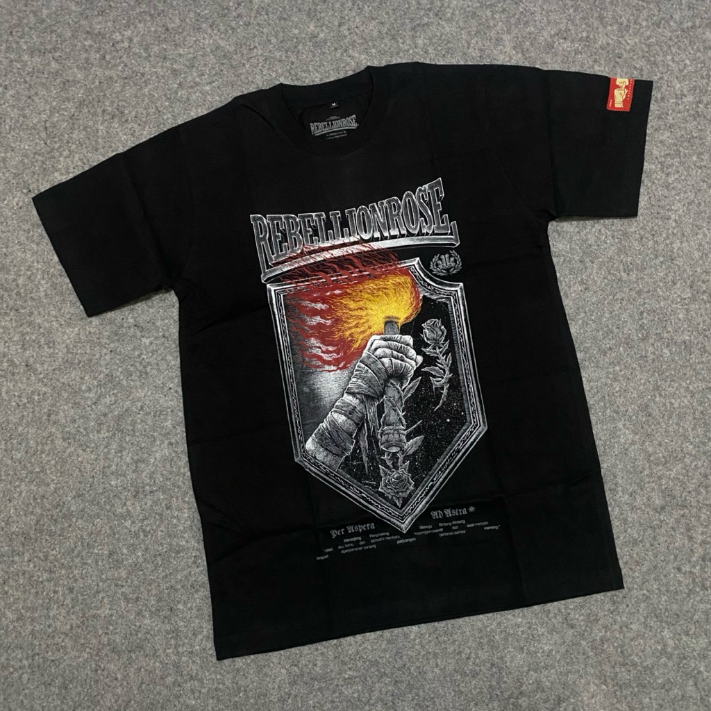 RebellionRose Mawarsuar Original Kaos Band