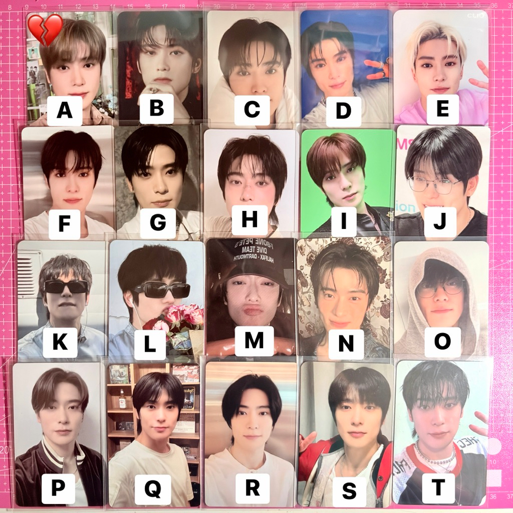 [BISA SPLITPAY] Photocard Official Jaehyun NCT Walk BTFM Solo Album J Interasia everline Trading Car