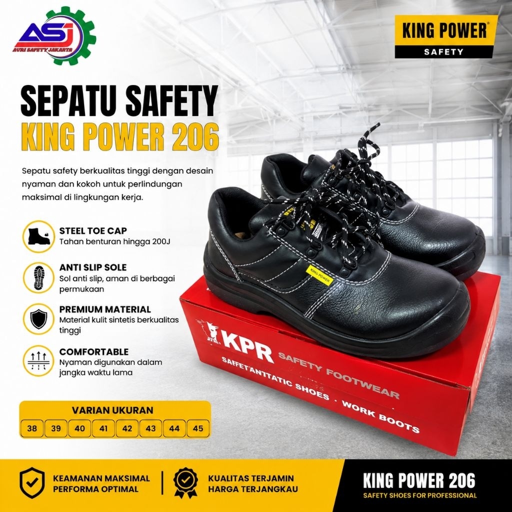 Sepatu Safety KING POWER  206