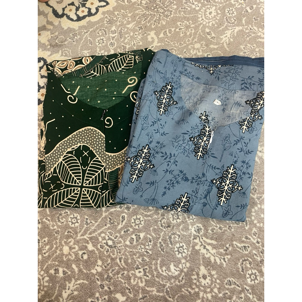 BUNDLING 2 DASTER PAYUNG (JENAIRA DENIM+NABILA EMERALD) BY CAMELLIA BOUTIQUE 99
