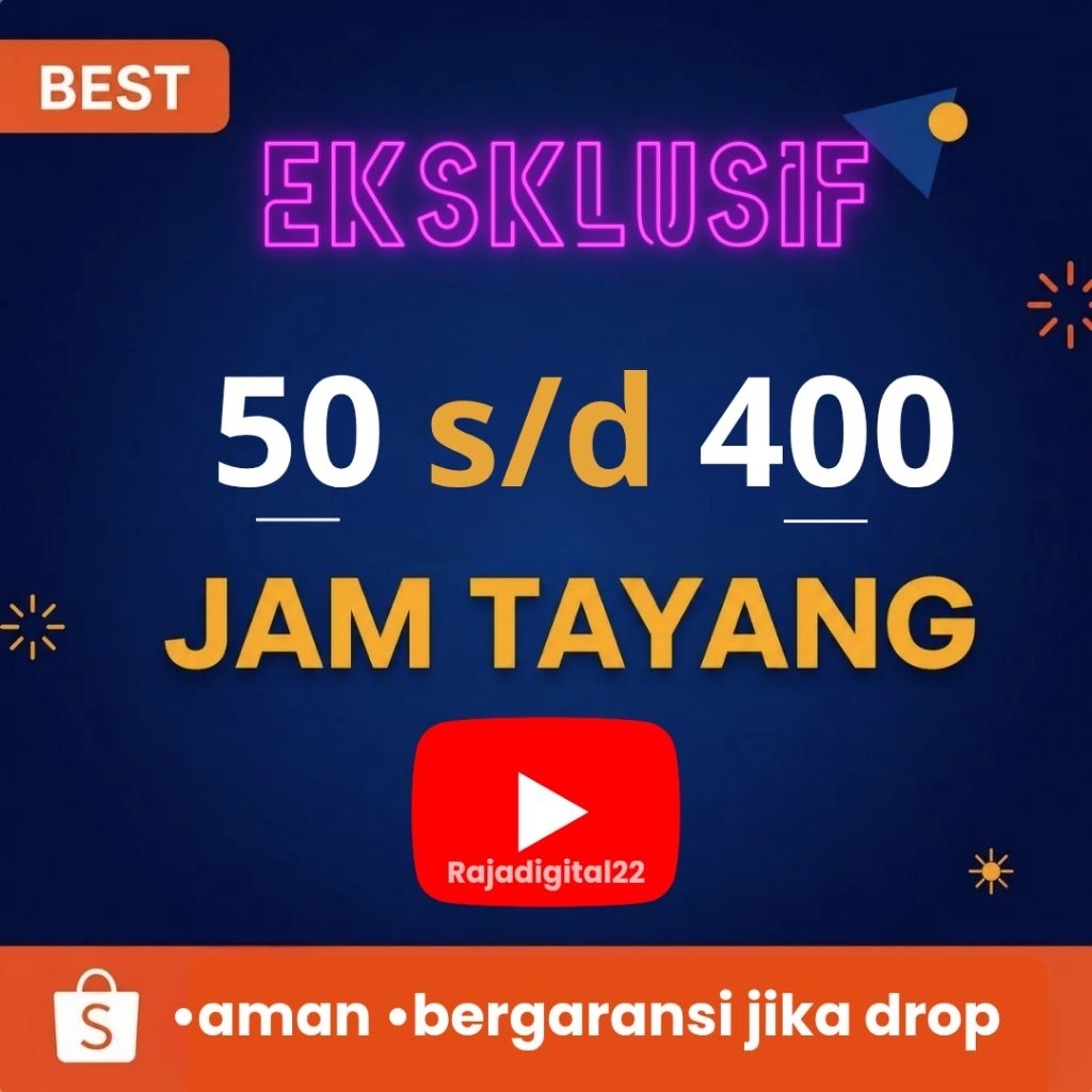 (EKSKLUSIF) jam tayang youtube murah