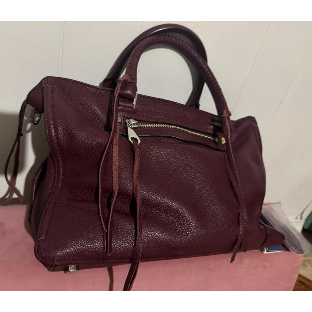 preloved rebecca minkoff regan burgundi