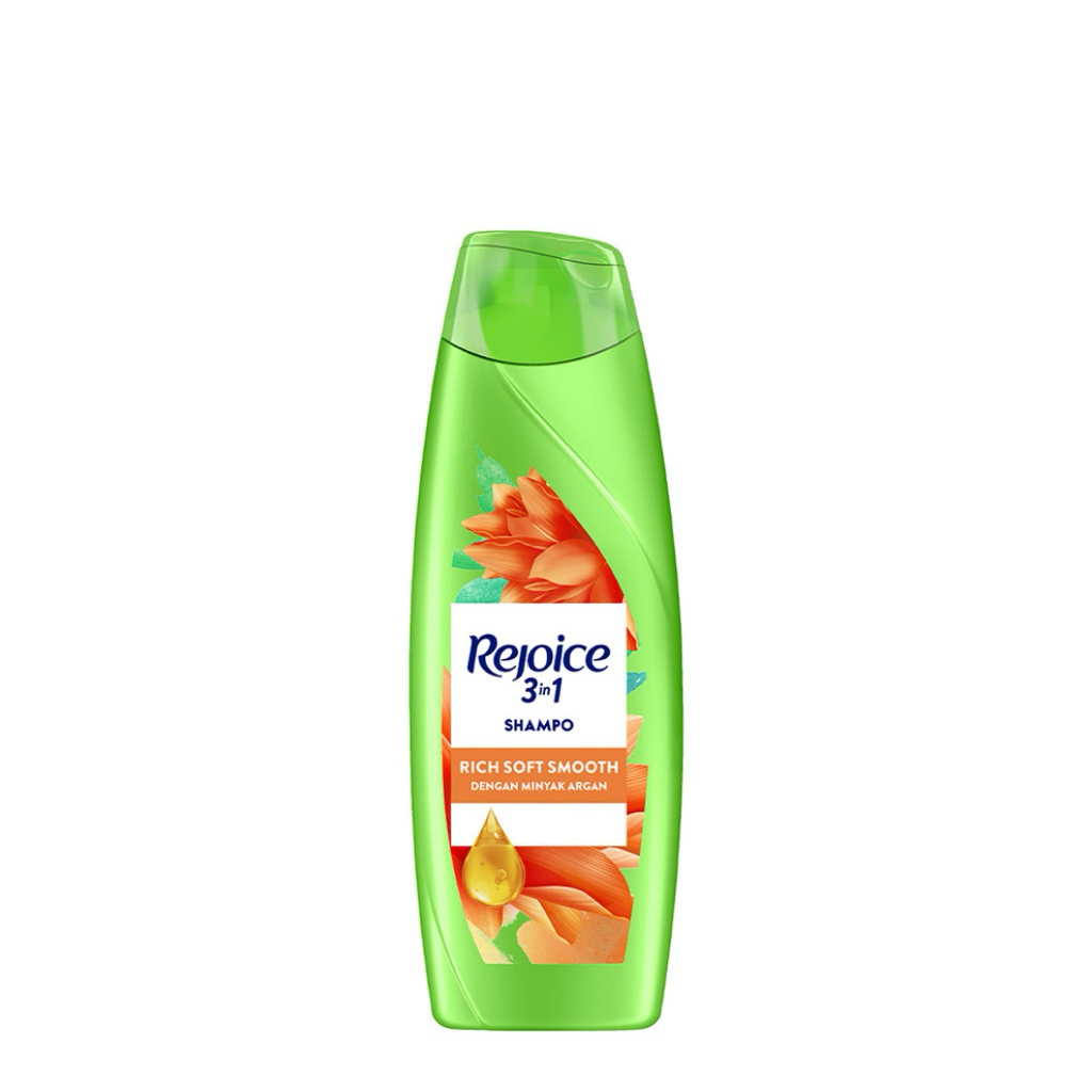Rejoice Sampo Rich Halus Lembut Botol 340ml
