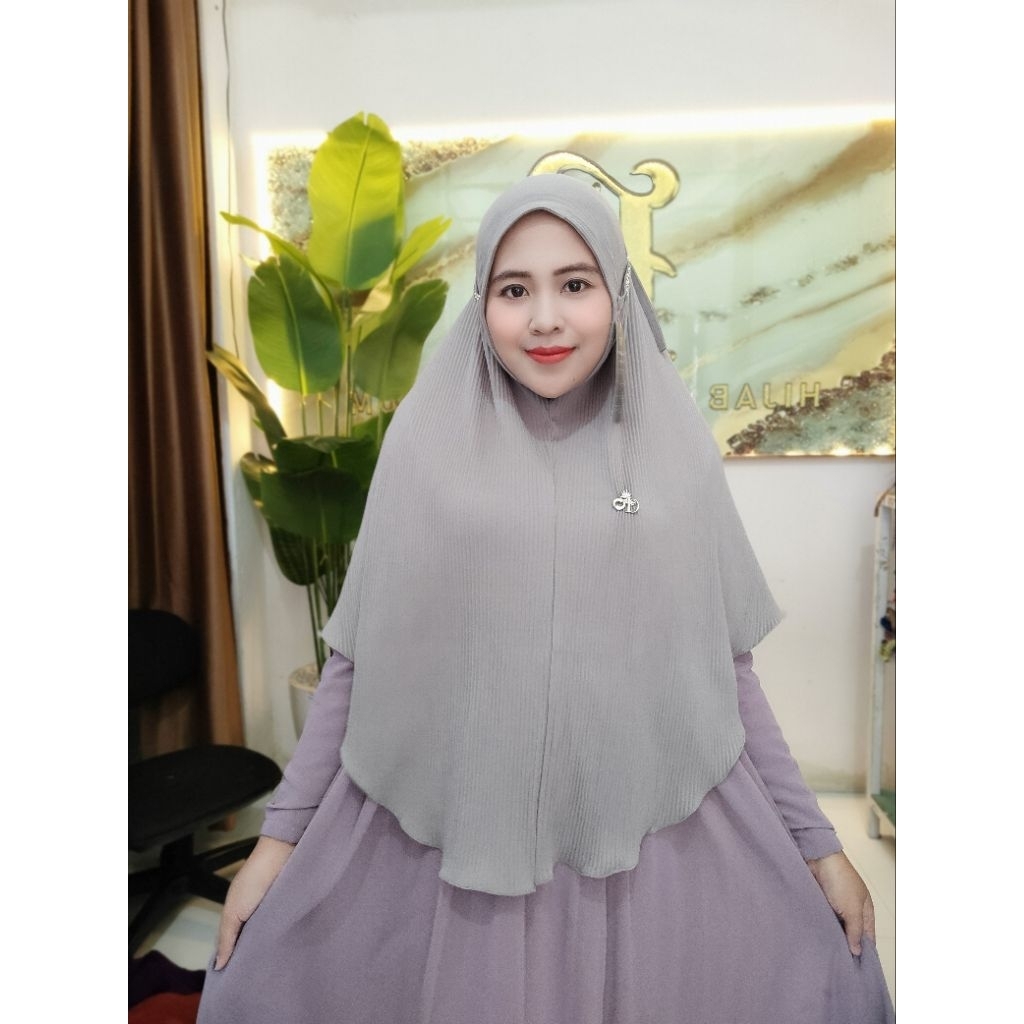 Jilbab fo bergo Elsa semi jumbo