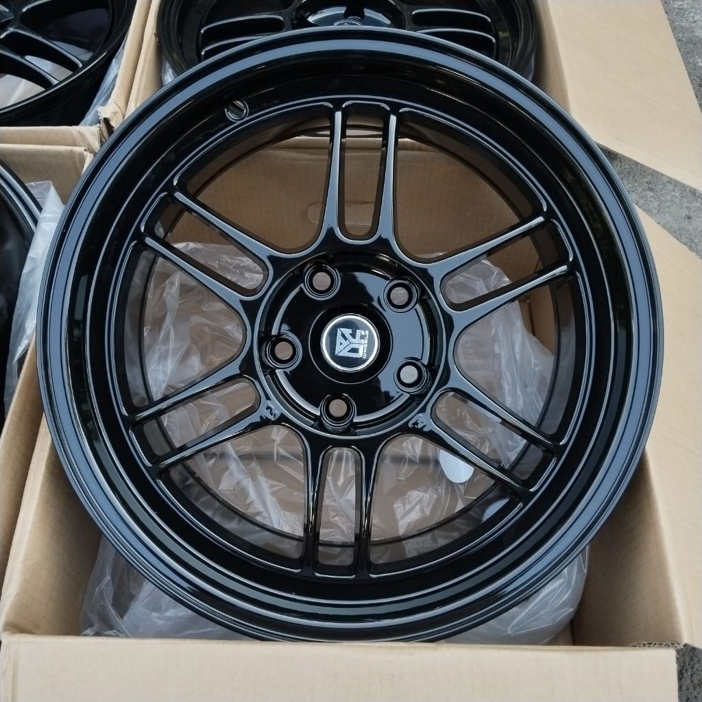 Baru VELG RACING RPF1 Ring 18 warna Gloos Black