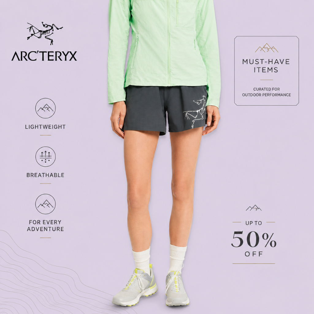 ARC'TERYX SUPERUM – Celana Pendek Wanita Outdoor
