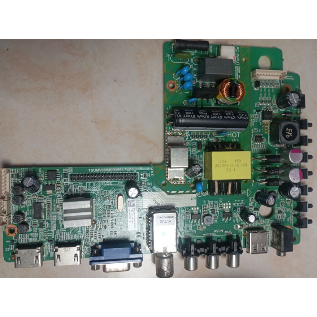 mainboard tv philips 24pha4003