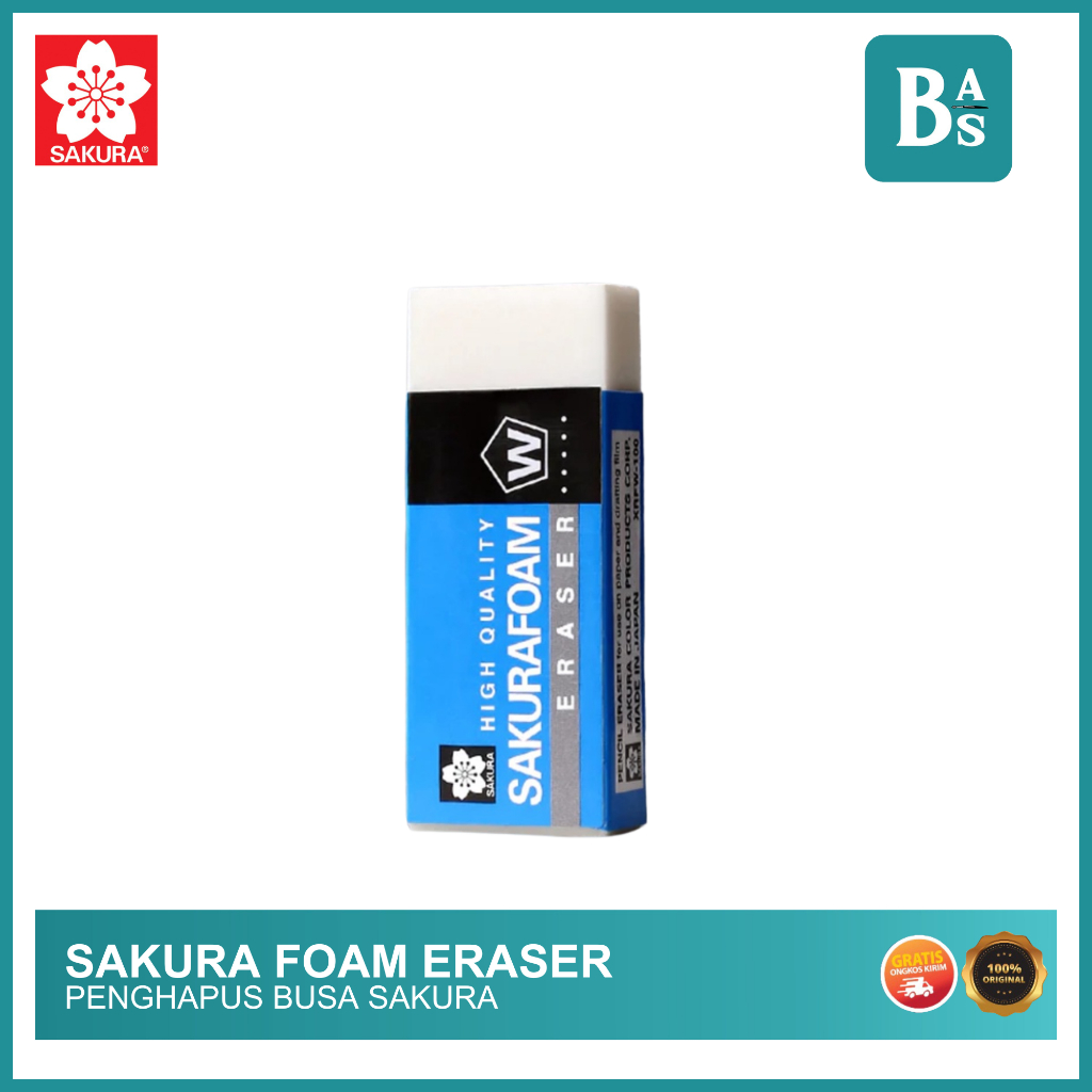 Sakura Foam Eraser