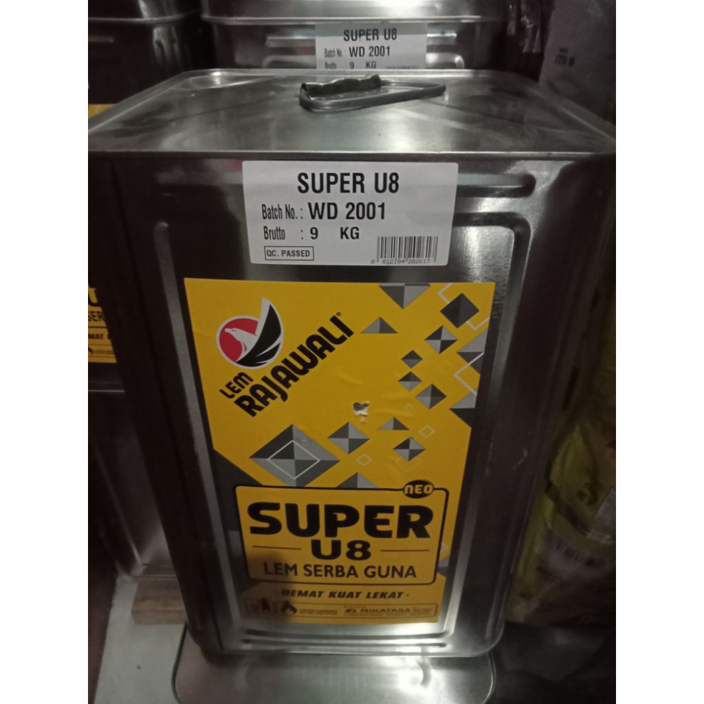 Lem kuning Rajawali super U8 ( 1 blak 9 kg )