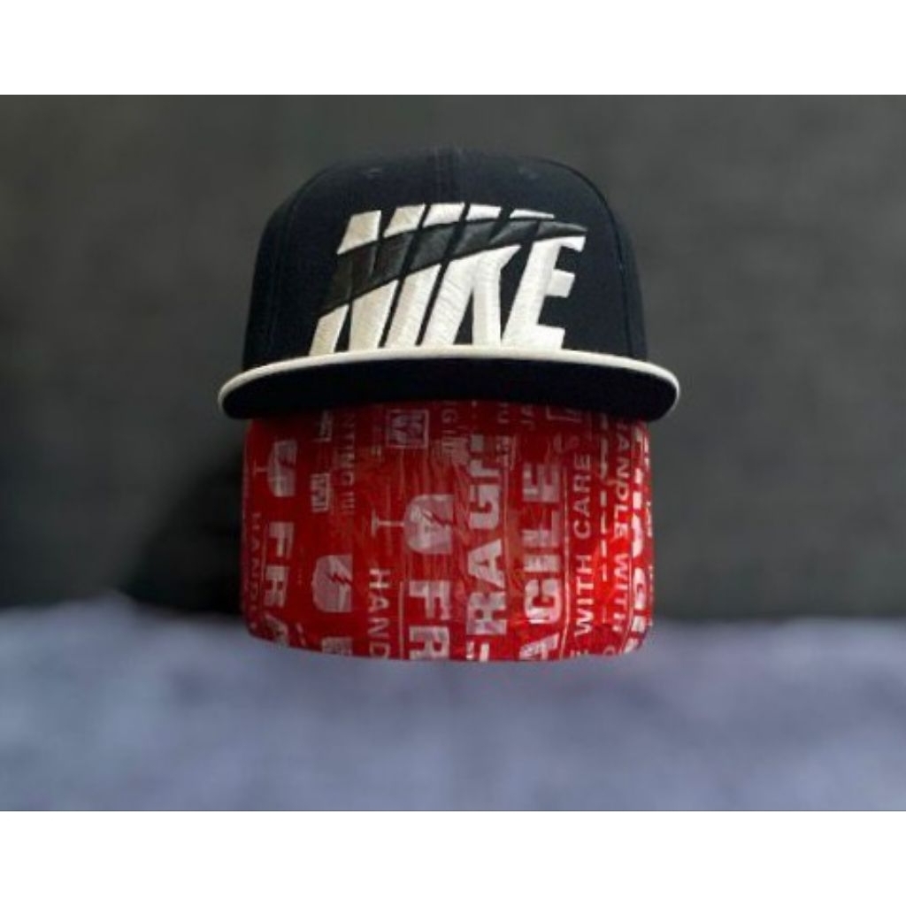 Topi Nike True Snapback Big Logo Vintage 2014 Original Second