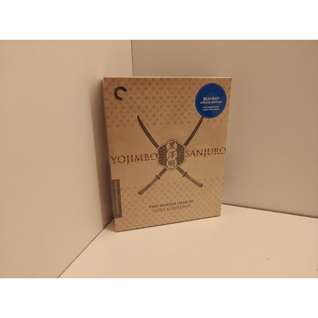 RARE . BLU RAY CRITERION US . YOJIMBO SANJURO . AKIRA KUROSAWA . NEW & SEALED