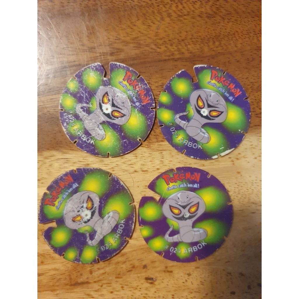 Tazos Spin Pokemon Arbok