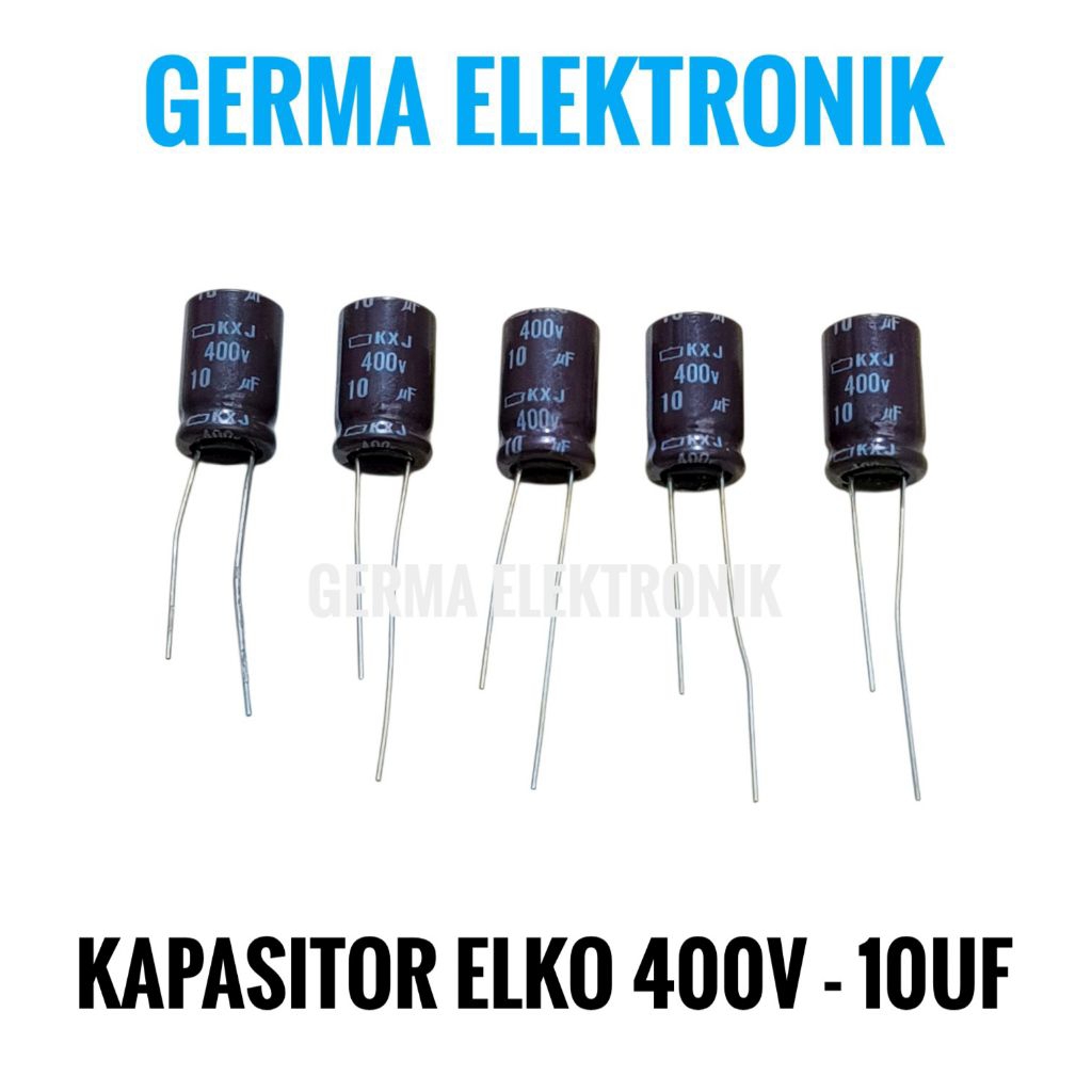 Kapasitor ELKO 400v 10uf capasitor elco 10uf 400v