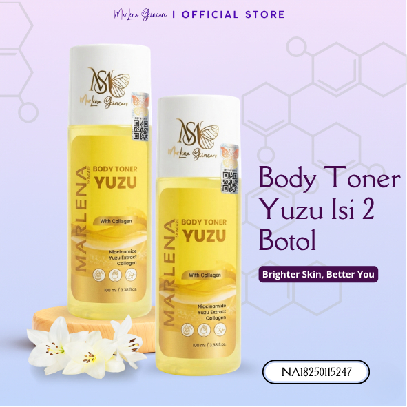 Marlena Skincare Bundling 2 Toner Yuzu collagen