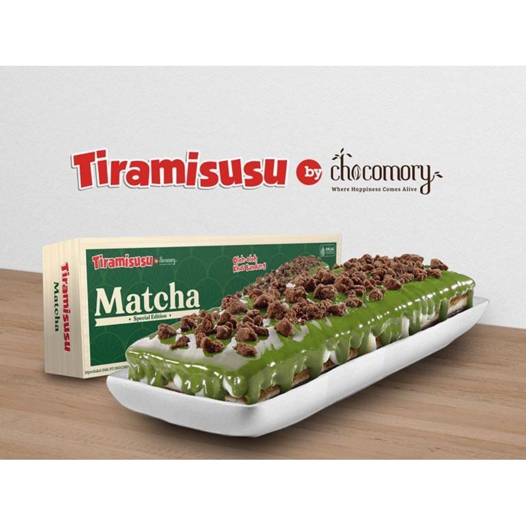 Bolu Lumer Tiramisusu Matcha - 7 Lapis Kenikmatan dengan Creme Matcha Lembut
