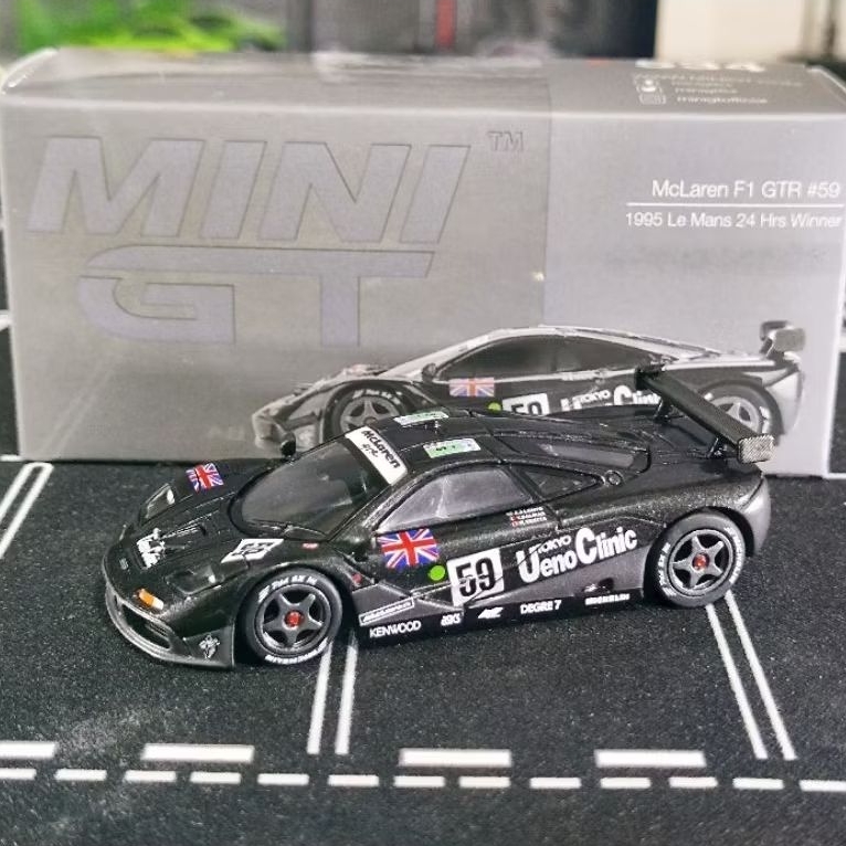 Mini GT 534 McLaren F1 GTR #59 1995 Le Mans 24 Hrs Winner
