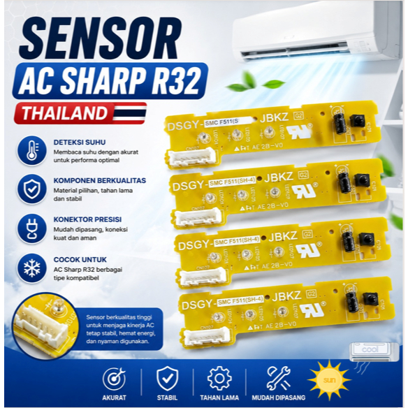 SENSOR AC SHARP R 32 THAILAND