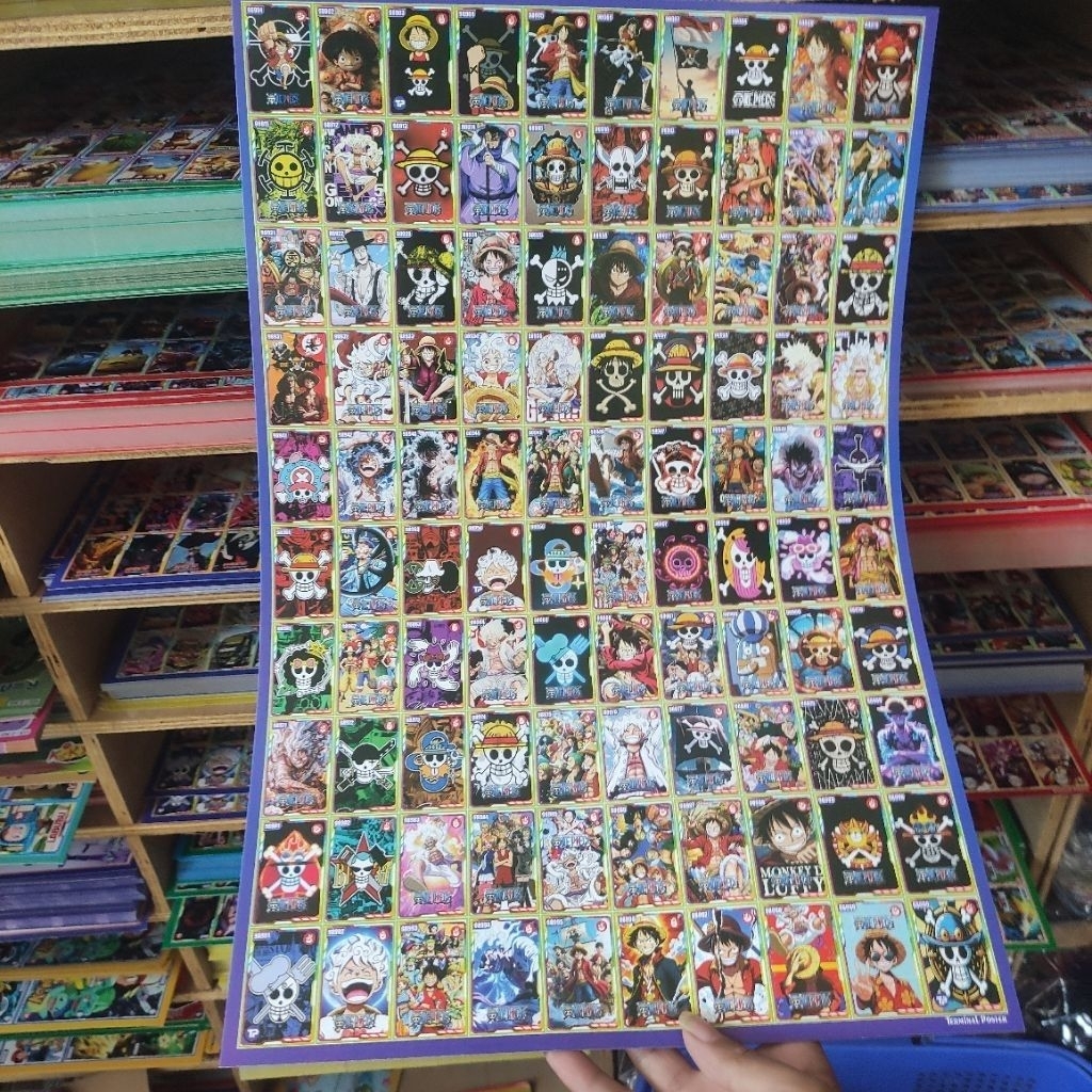 kartu gepok/kartu anak/kartu mainan/mainan jadul