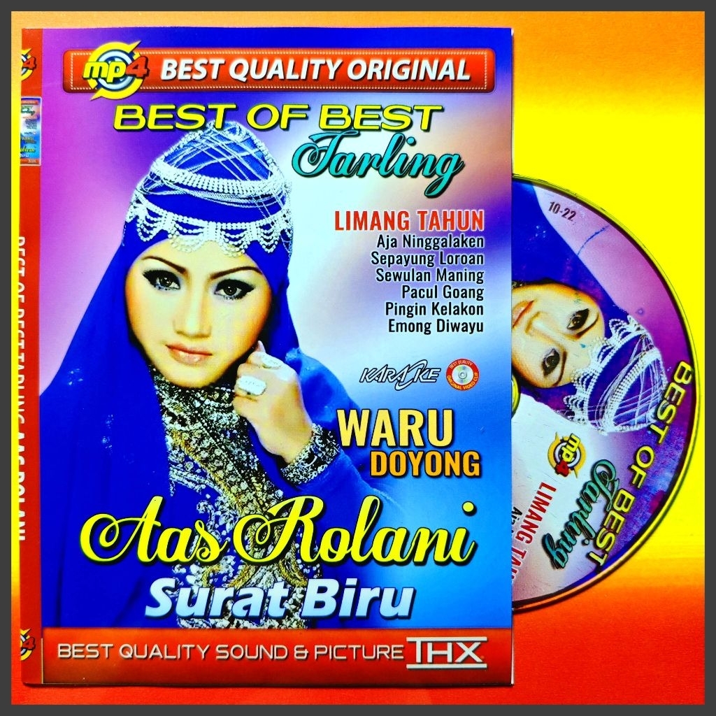 Kaset MP5 Video Musik 81 Lagu Tarling Aas Rolani Edisi Album Pilihan Lengkap